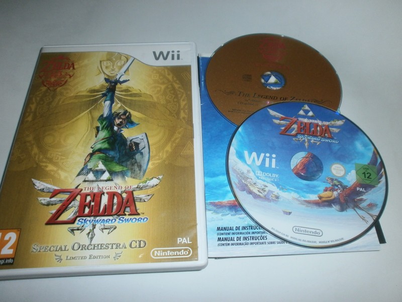 THE LEGEND OF ZELDA SKYWARD SWORD EDICION ESPECIAL WII