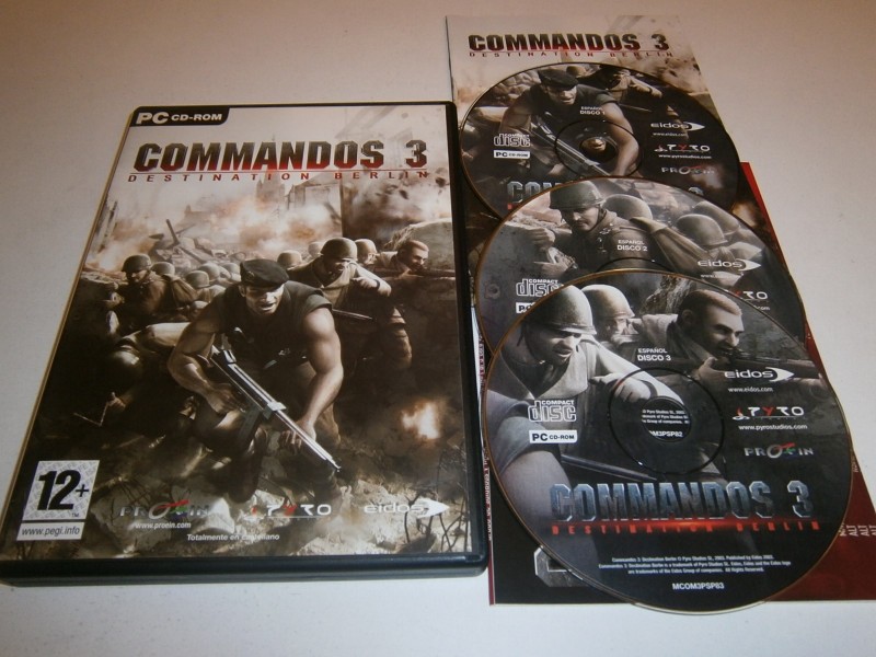 COMMANDOS 3 DESTINATION BERLIN PC