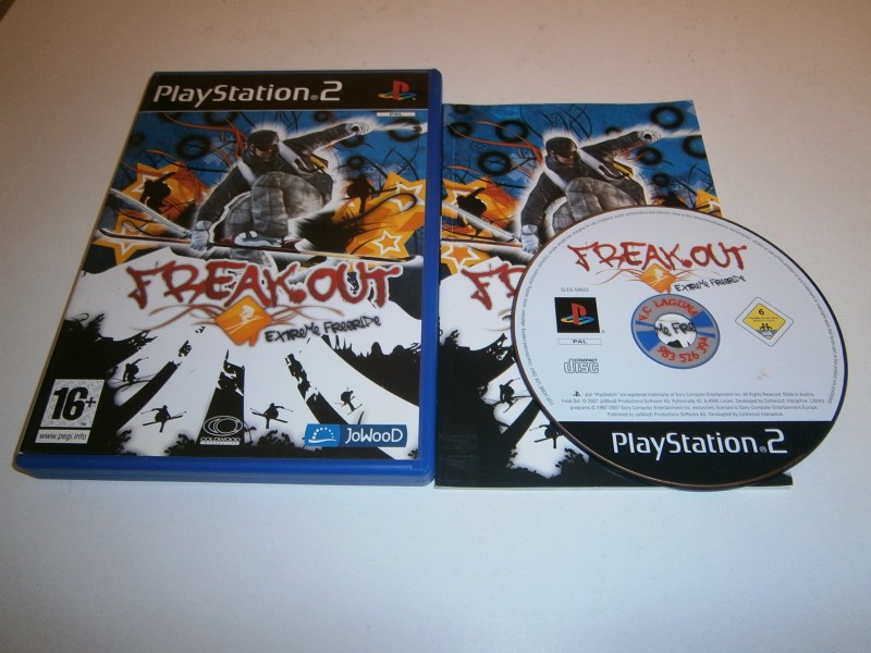 FREAKOUT EXTREME FREERIDER PS2