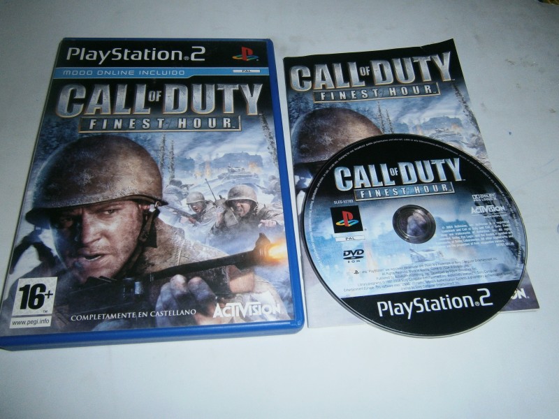 CALL OF DUTY FINEST HOUR PS2