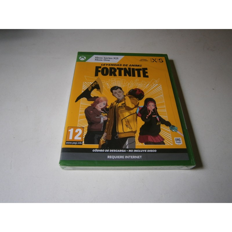 LEYENDAS DE ANIME FORTNITE (CODIGO DE DESCARGA)