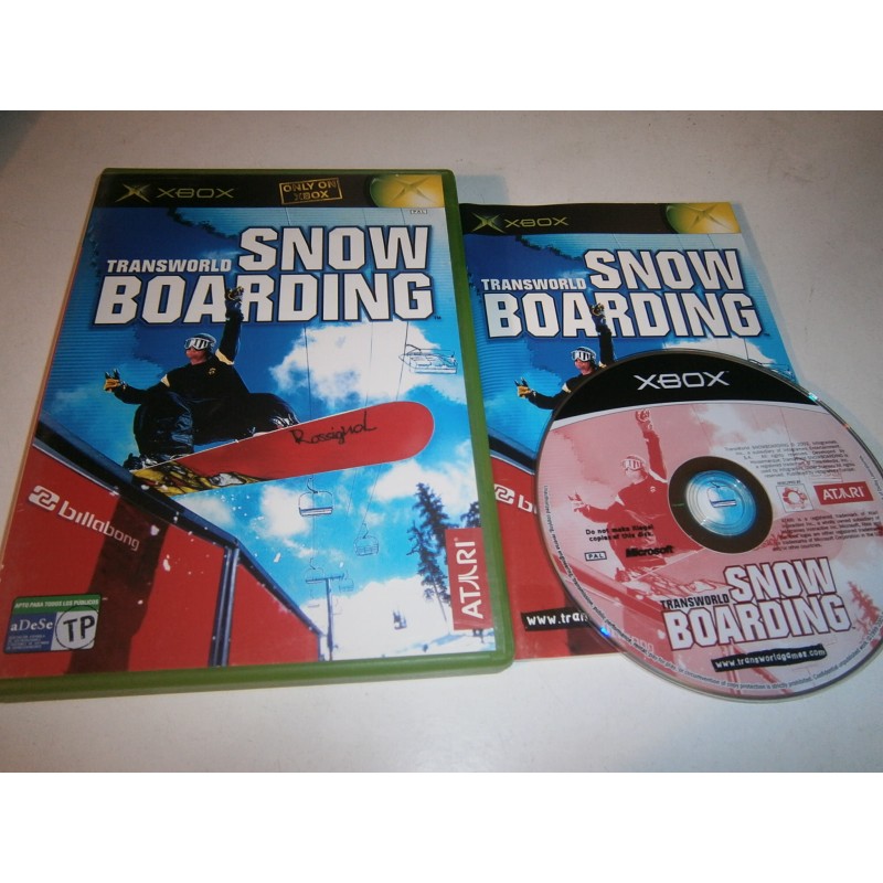 TRANSWORLD SNOW BOARDING XBOX