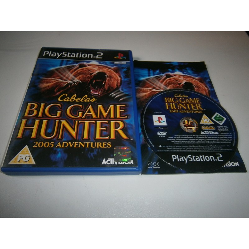 CABELA'S BIG GAME HUNTER 2005 ADVENTURES PS2