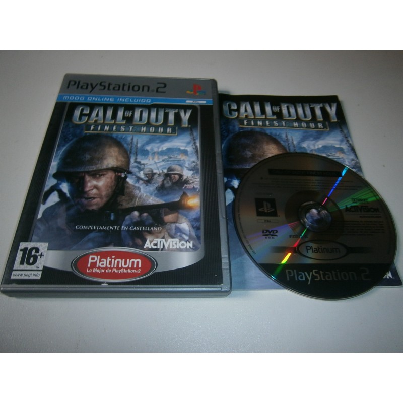 CALL OF DUTY FINEST HOUR PS2