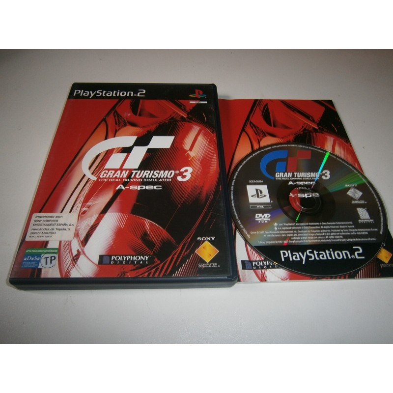 GRAN TURISMO 3 A-SPEC PS2