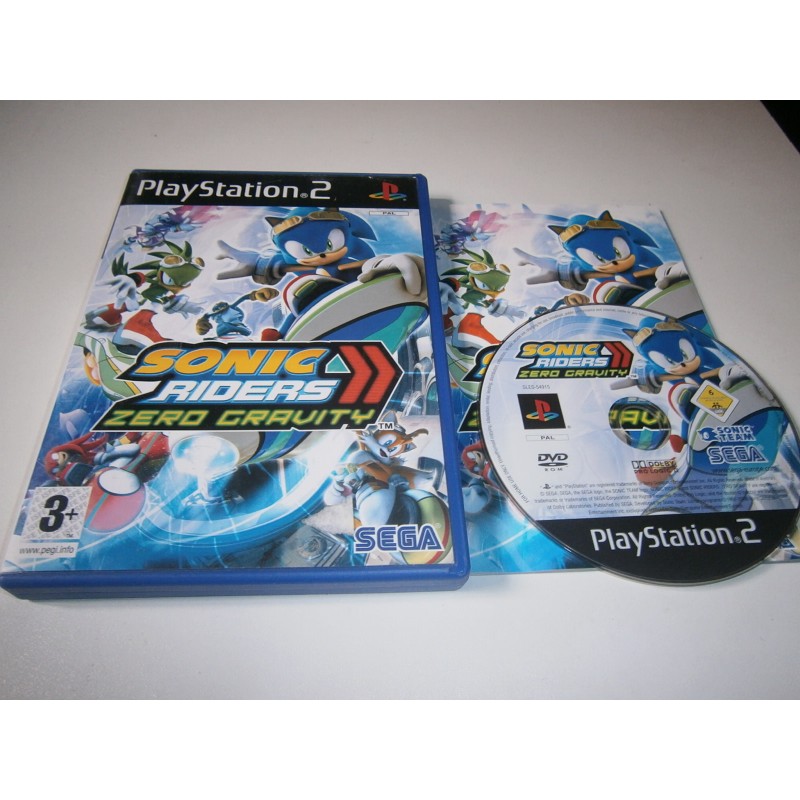SONIC RIDERS ZERO GRAVITY PS2