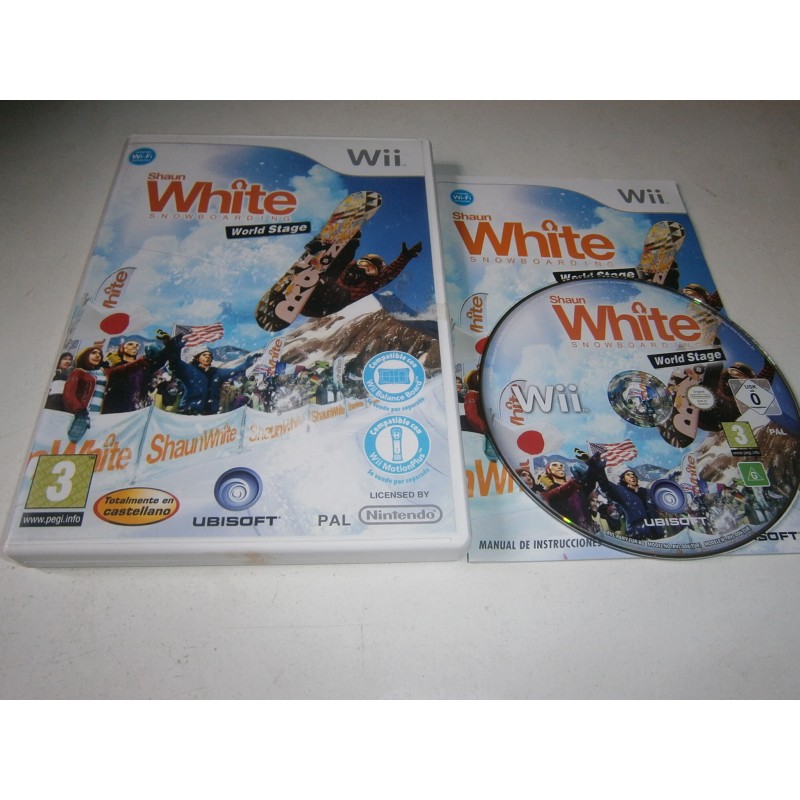 SHAUNWHITE SNOWBOARDING WORLD STAGE WII