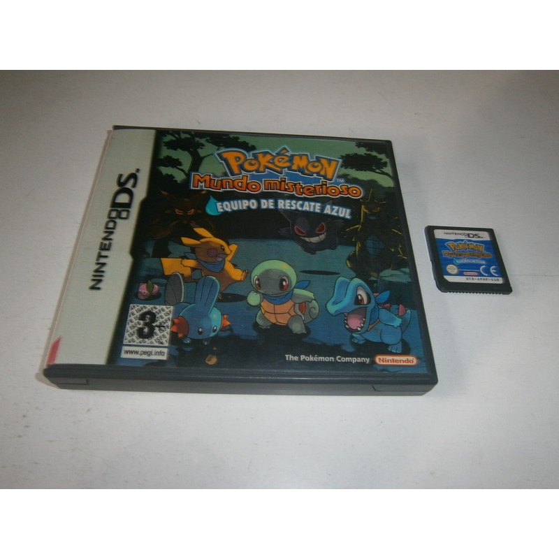 POKEMON MUNDO MISTERIOSO EQUIPO DE RESCATE AZUL DS