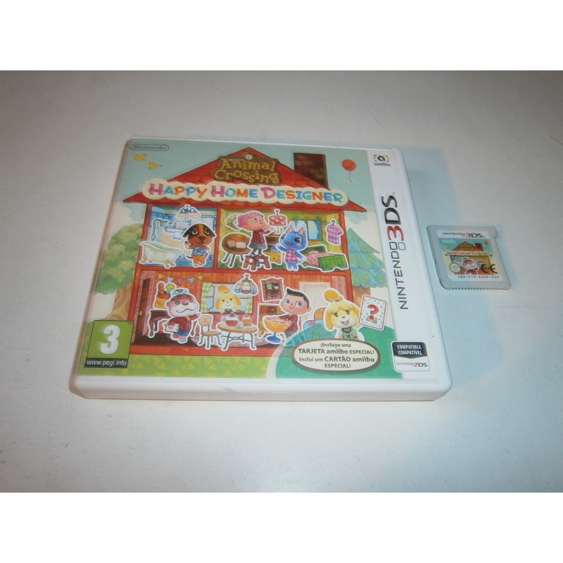 ANIMAL CROSSING HAPPY HOME DESIGNER 3DS