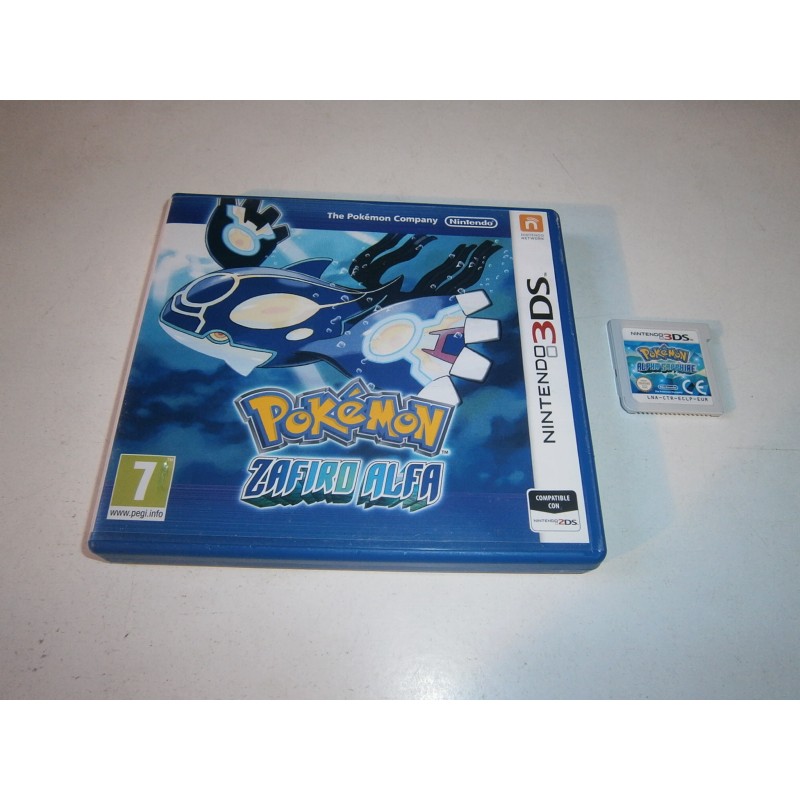 POKEMON ZAFIRO ALFA 3DS