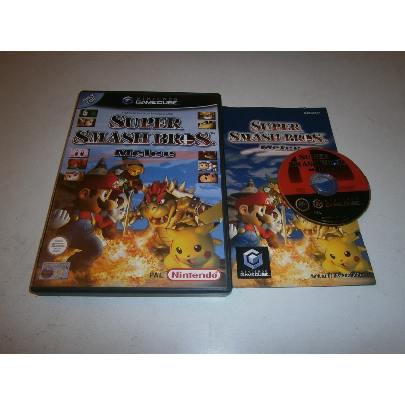 SUPER SMASH BROS MELEE GAMECUBE