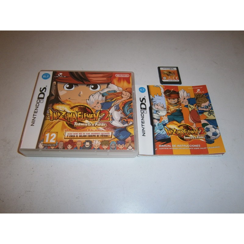 INAZUMA ELEVEN 2 TORMENTA DE FUEGO DS
