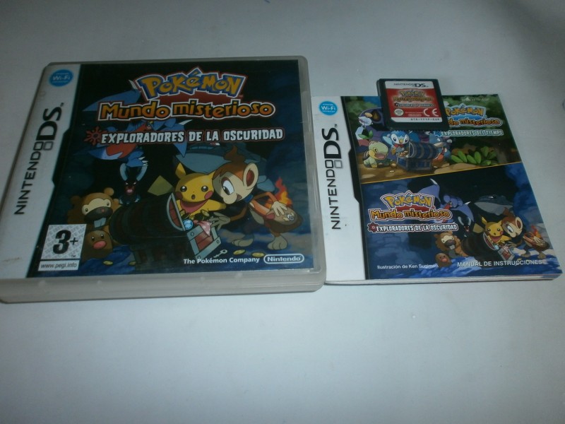 POKEMON MUNDO MISTERIOSO EXPLORADORES OSCURIDAD DS
