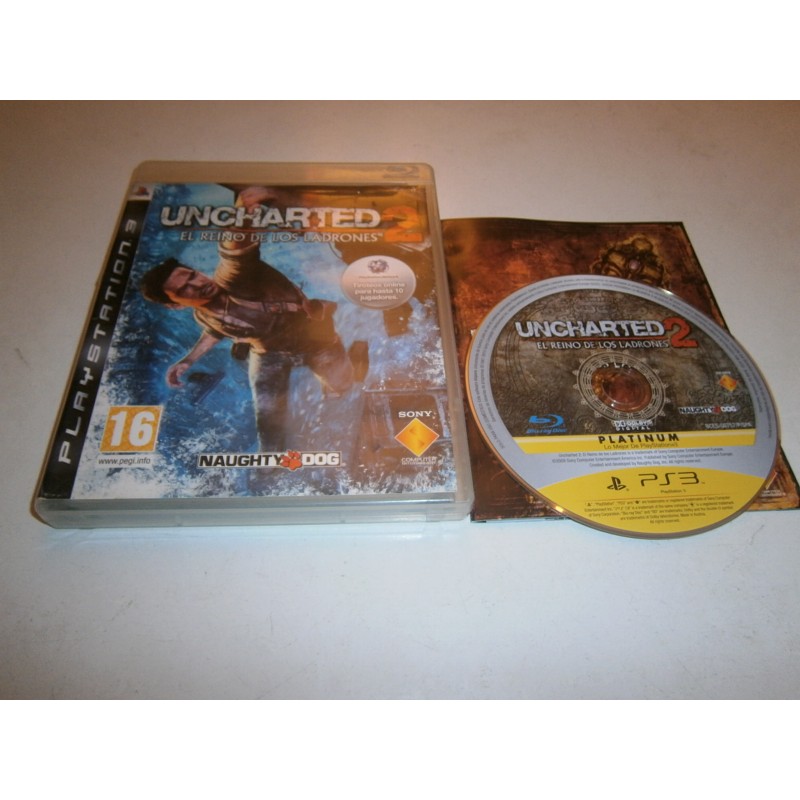 UNCHARTED 2 EL REINO DE LOS LADRONES PS3