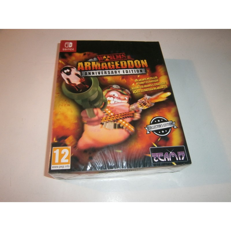 WORMS ARMAGEDDON ANNIVERSARY EDITION NINTENDO SWITCH