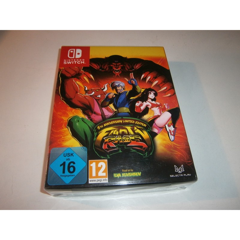 FIGHT N RAGE 5TH ANNIVERSARY LIMITED EDITION NINTENDO SWITCH