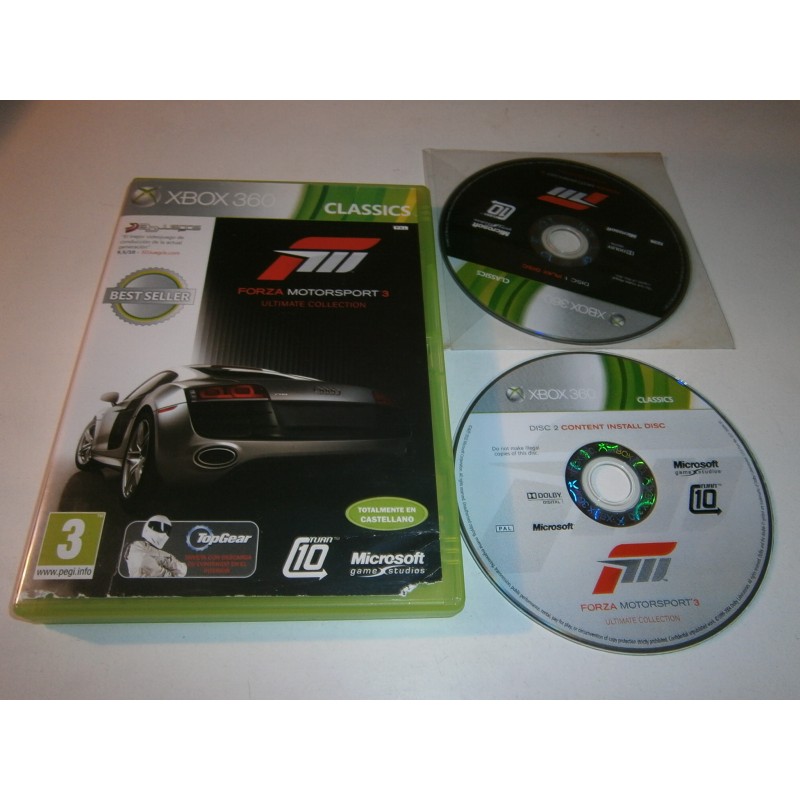 FORZA MOTORSPORT 3 ULTIMATE COLLECTION XBOX 360