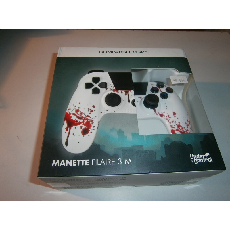MANDO COMPATIBLE PLAYSTATION 4 BLANCO