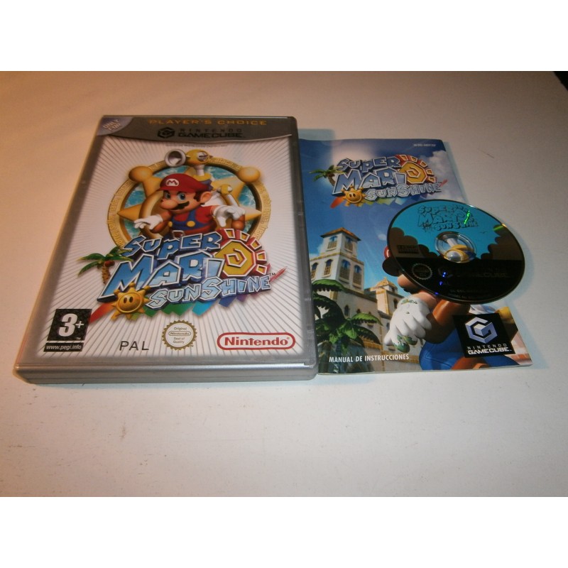 SUPER MARIO SUNSHINE GAMECUBE
