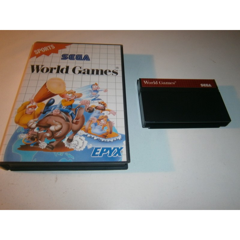 WORLD GAMES MASTER SYSTEM S/I