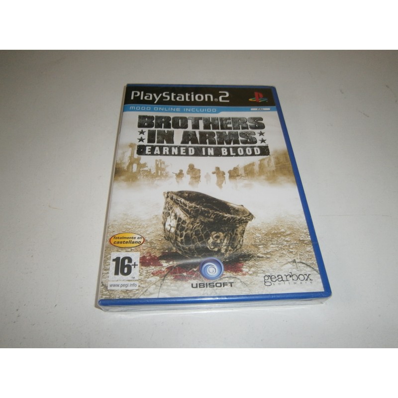 BROTHERS IN ARMS EARNED IN BLOOD PLAYSTATION 2