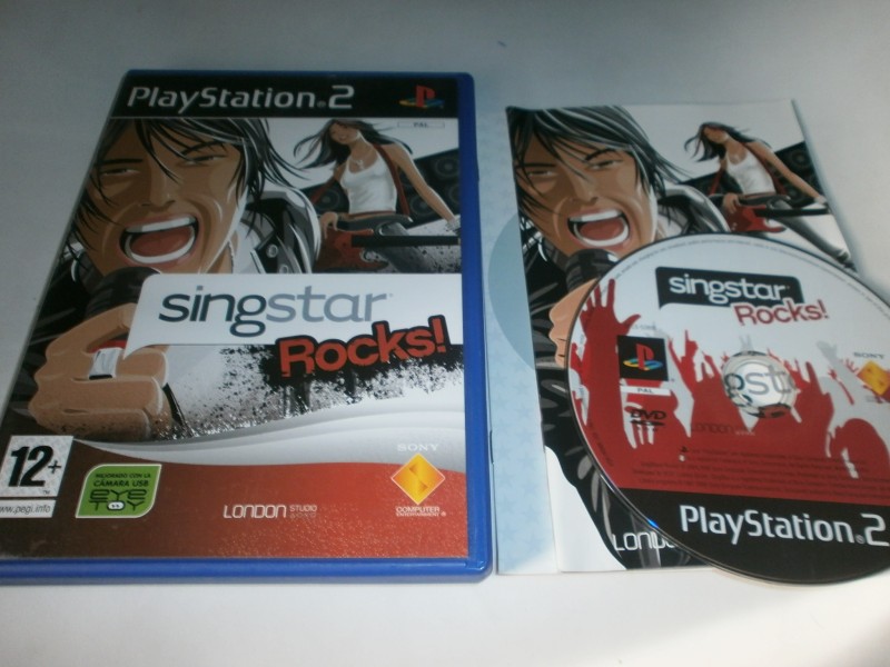 SINGSTAR ROCKS! PS2