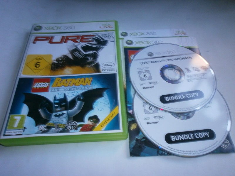 PURE Y LEGO BATMAN EL VIDEOJUEGO