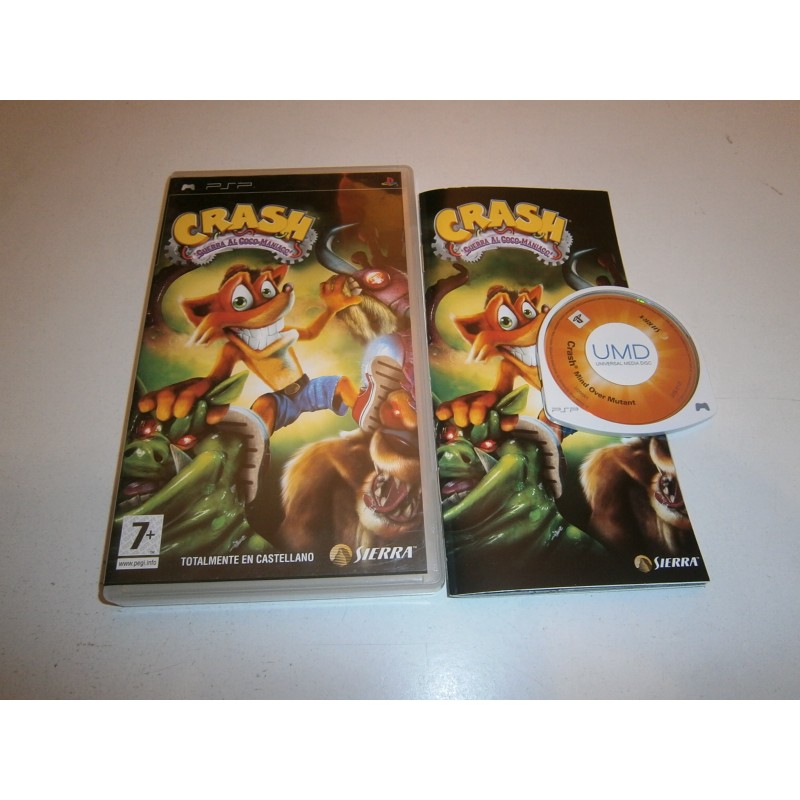 CRASH GUERRA AL COCO-MANIACO ! PSP