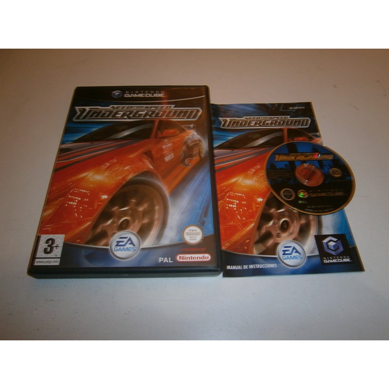 NEED FOR SPEED UNDERGROUND GAMECUBE