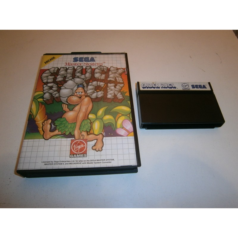 CHUCK ROCK MASTER SYSTEM