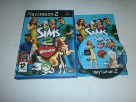 LOS SIMS 2 MASCOTAS PS2