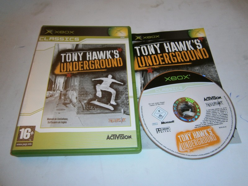 TONY HAWK'S UNDERGROUND