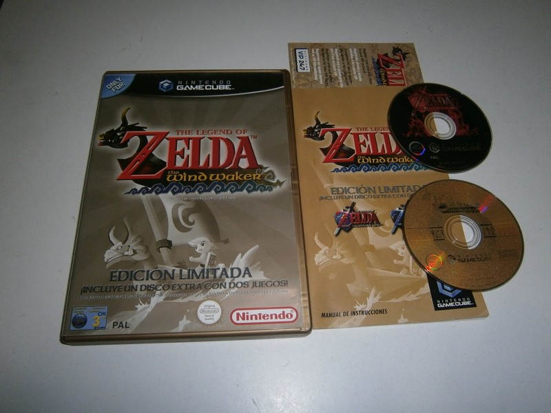 THE LEGEND OF ZELDA THE WIND WAKER EDICION LIMITADA