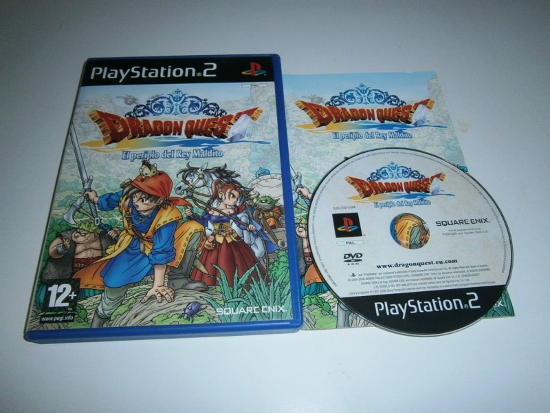 DRAGON QUEST EL PERIPLO DEL REY MALDITO PS2