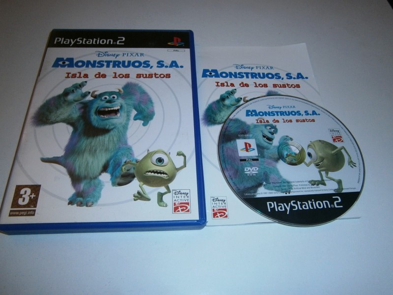 MONSTRUOS S.A LA ISLA DE LOS SUSTOS PS2